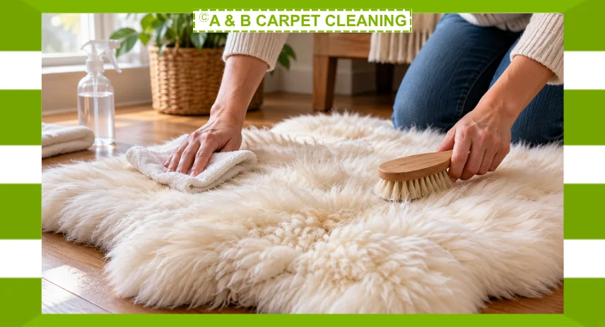 How to Care for Sheepskin Rug Without Flattening the Wool